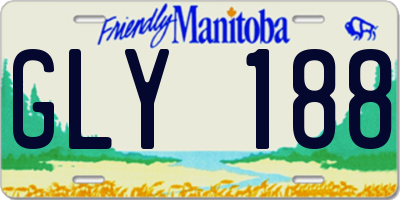 MB license plate GLY188