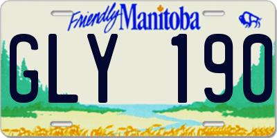 MB license plate GLY190
