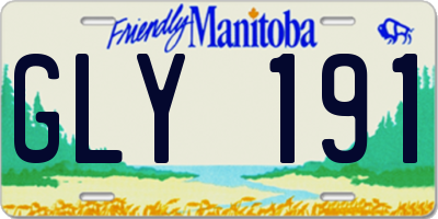 MB license plate GLY191