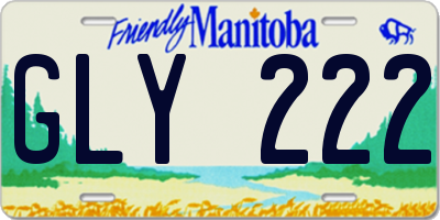 MB license plate GLY222