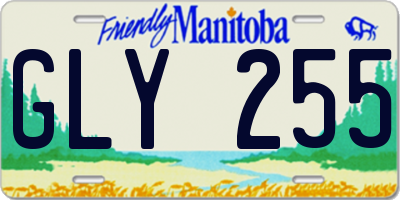 MB license plate GLY255