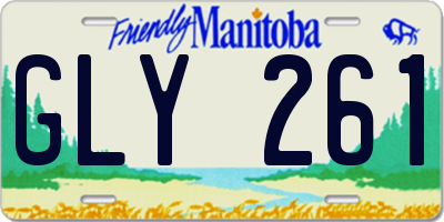 MB license plate GLY261