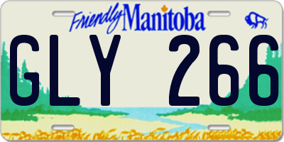MB license plate GLY266