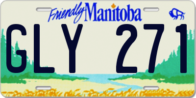 MB license plate GLY271