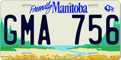 MB license plate GMA756