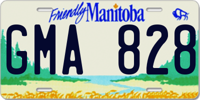 MB license plate GMA828