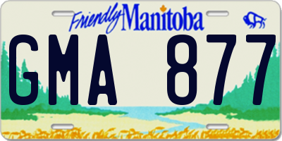 MB license plate GMA877