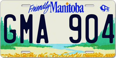 MB license plate GMA904