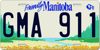 MB license plate GMA911