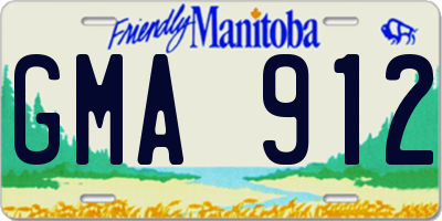 MB license plate GMA912