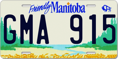 MB license plate GMA915