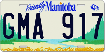 MB license plate GMA917