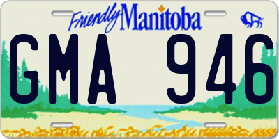 MB license plate GMA946