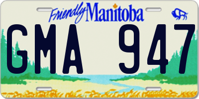 MB license plate GMA947