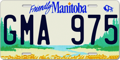 MB license plate GMA975