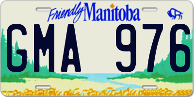 MB license plate GMA976