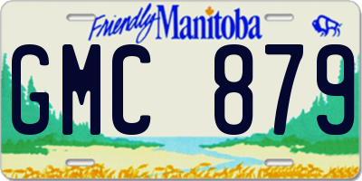 MB license plate GMC879