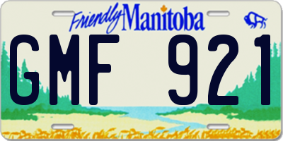 MB license plate GMF921