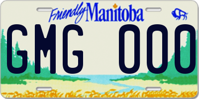 MB license plate GMG000