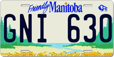 MB license plate GNI630