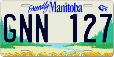 MB license plate GNN127