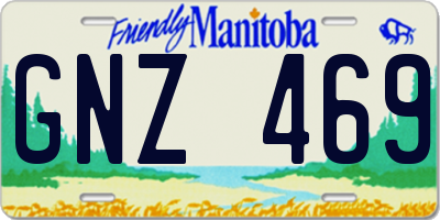MB license plate GNZ469