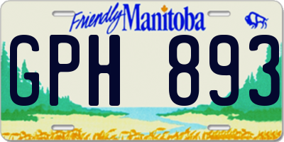 MB license plate GPH893