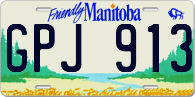 MB license plate GPJ913