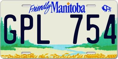 MB license plate GPL754