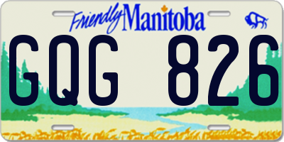 MB license plate GQG826