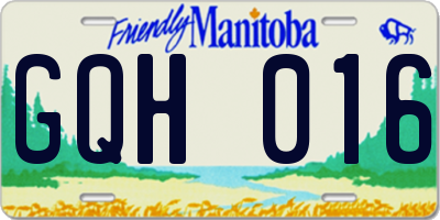 MB license plate GQH016