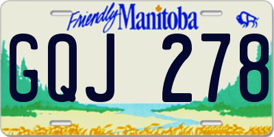MB license plate GQJ278