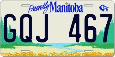 MB license plate GQJ467