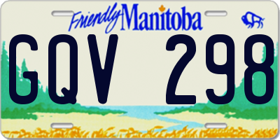 MB license plate GQV298