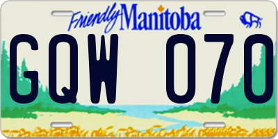 MB license plate GQW070