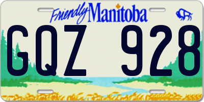 MB license plate GQZ928