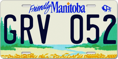 MB license plate GRV052
