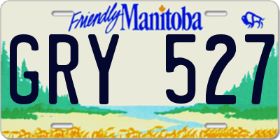 MB license plate GRY527