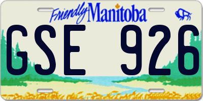MB license plate GSE926