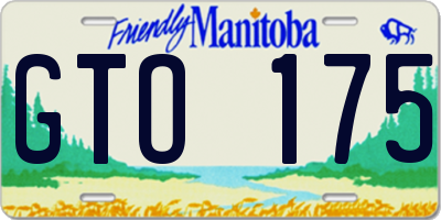 MB license plate GTO175