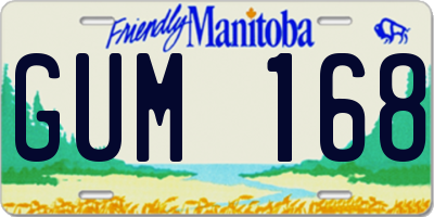 MB license plate GUM168
