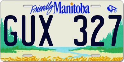 MB license plate GUX327