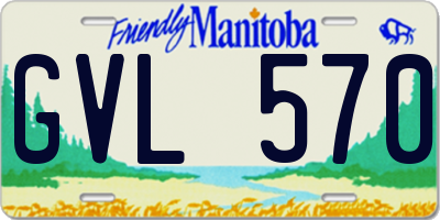 MB license plate GVL570