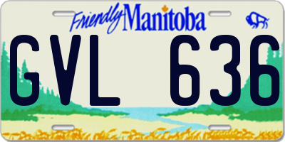 MB license plate GVL636