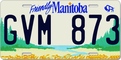 MB license plate GVM873