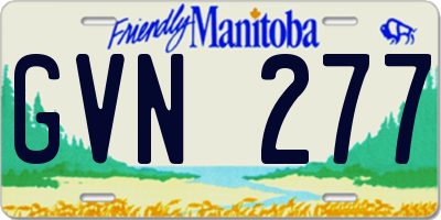MB license plate GVN277