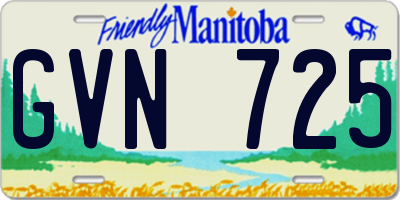 MB license plate GVN725