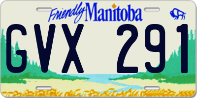 MB license plate GVX291