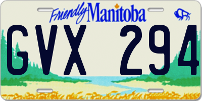 MB license plate GVX294