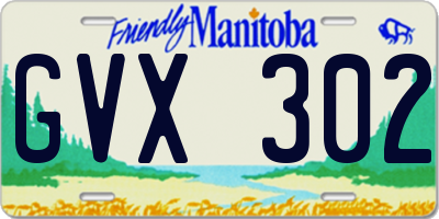 MB license plate GVX302